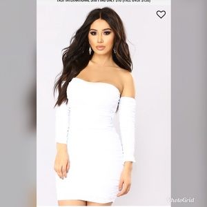 Fashion Nova White Dress
